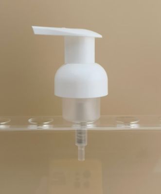 پمپ فوم پلاستیکی سفید برای بطری های شامپو