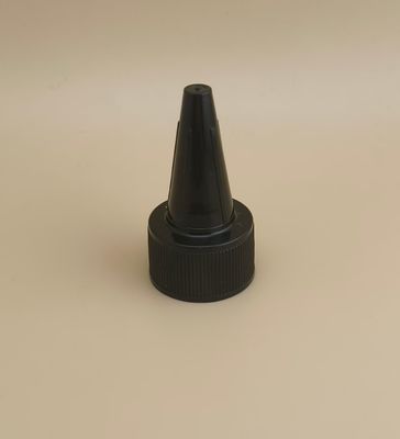 درب ژله‌ای پلاستیکی مشکی دنده‌دار گواهی ISO9001 ISO14001 طراحی شده برای دربندی بطری‌های رنگ و کاربرد آسان