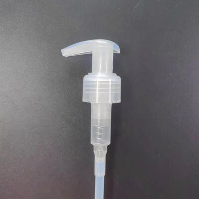 سر پمپ 2cc Dispenser Lotion پمپ 28/410 نقره درخشان فلزی شده
