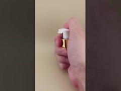 پمپ لوشن طلایی قفل چپ راست K204-2 برای بطری های مراقبت از پوست سفارشی