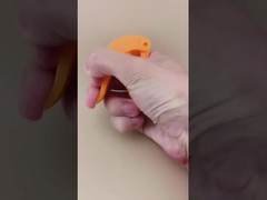 اسپریگر کوچک نارنجی پلاستیکی K601-1 برای آرایش مو