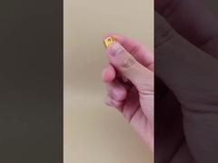 رنگ زرد آلومین دکمه پاک اسپری کننده بزرگ K402-1 برای عطر