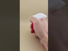 اسپری پمپ ماشه ای پلاستیکی PP سفید با دکمه قرمز K101-8 برای صنایع شیمیایی