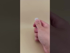 بسته بندی بالسم لب های کوچک آبی با پوشش صاف ریب دار برای رژ لب