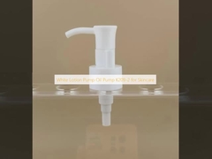 پمپ روغن لوشن سفید پمپ روغن K209-2 برای مراقبت از پوست