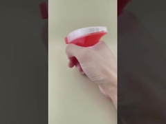 اسپری پمپ ماشه ای رنگ قرمز و شفاف K101-6 مواد پلاستیکی PP امکان CRC