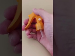 اسپریر کوچک نارنجی رنگ پلاستیکی PP برای تمیز کردن خانگی