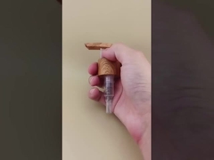 پمپ لوشن پمپ دانه دار چوبی پلاستیکی K1104 برای بطری ها