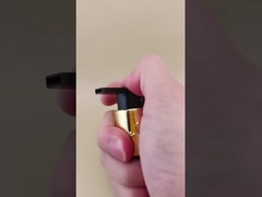 پمپ کرم سیاه و طلایی با چاپ K702-1 برای بطری های آرایشی