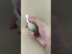 طراحی جدید تغییر تدریجی بطری قطره ای سبز صاف K-GBL30 برای Essence