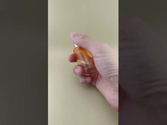 طرح جدید شفاف تغییر تدریجی شفاف نارنجی بطری قطره کش صاف K-GBL30 برای لوسیون