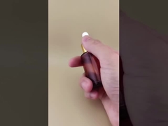 طراحی جدید بطری قطره چکان قهوه ای روشن بافت دار K-GBL30 برای اسانس