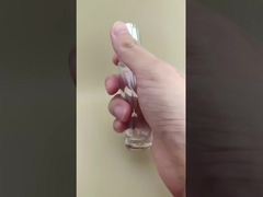 طراحي ظريف شفاف صاف دور بطری قطره کش بلند برای جوهر