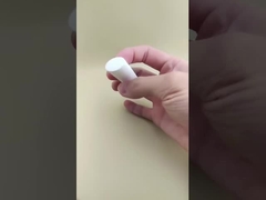 بسته بندی بالم لب سفید، کوچک، بیضی شکل، صاف برای رژ لب