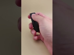 بسته بندی بالم لب سیاه کوچک بیضی شکل صاف برای رژ لب