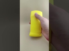 بسته بندی بالم لب زرد بزرگ و صاف 2309 برای رژ لب