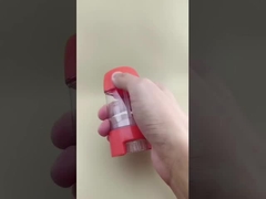 بسته بندی بالم لب شفاف و صاف با درب قرمز 2316 برای رژ لب