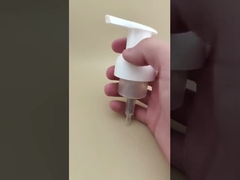 پمپ فوم پلاستیکی سفید برای بطری های شامپو