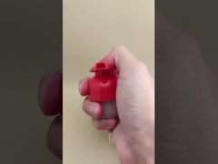 طراحی ظریف پمپ فوم پلاستیکی قرمز برای بطری های شامپو