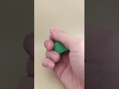 کپسول ژله ای سبز پلاستیکی برای بطری های رنگ