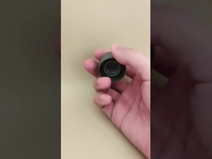 کلاه پلاستیکی خاکستری صاف مات برای بطری های آرایشی