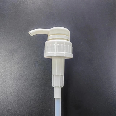 سرعت تخلیه پمپ لوسیون پیچ سفید براق K206-11 4ml/T فنر بدون نشت داخل