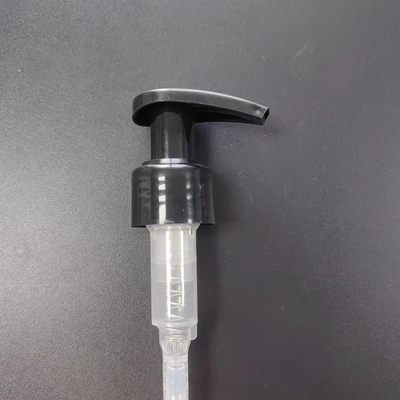 خروجی 1.20 - 1.50ml/T پمپ پخش کننده لوسیون سیاه برای شامپو لوسیون بدن