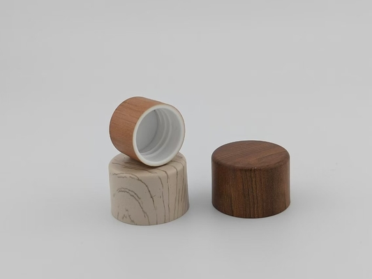 Pp 24/410 آب انتقال چاپ چوب دانه پیچ کلاه برای بطری پلاستیکی