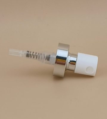 K402-2 اسپریر خوشبو با دکمه پلاستیکی نقره ای برای عطر ISO9001/ISO14001 گواهی شده