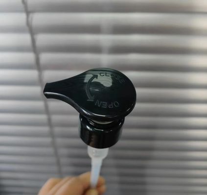 پمپ لوشن دیسپینسر مات رنگ سفارشی پلاستیکی صاف چپ و راست قفل پمپ امولسیون