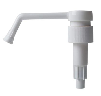 پمپ لوشن سفید بدون ریزش با نوزل بلند و ضد خروجی