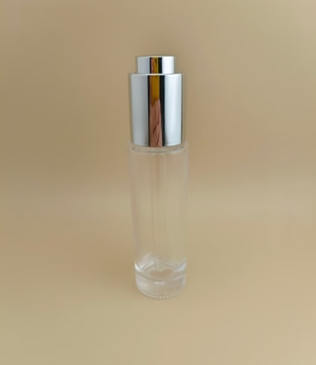 طراحی ظریف، شفاف، صاف، گرد، قطره‌چکان بلند، بطری K-GBL30 برای اسانس