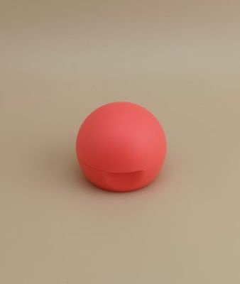 پوشش کروی صاف ماتی قرمز روشن پلاستیکی برای بطری های آرایشی