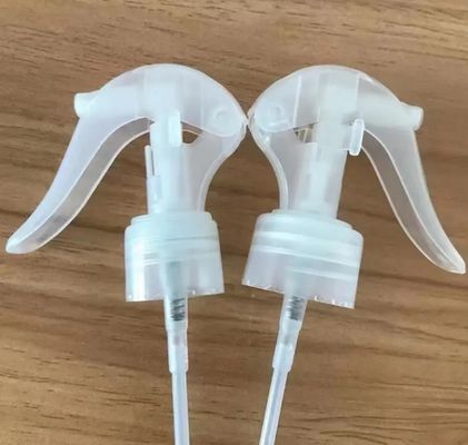 اسپری ماشه ای پلاستیکی PP مشکی مات حرفه ای برای دست، مه پاش ریز شیمیایی