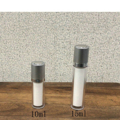 5ml 10ml 15ml 20ml کرم بطری بدون هوا بطری پلاستیکی خالی کرم بطری بدون هوا