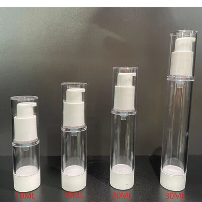 10ml 15ml 20ml 30ml بطری بدون هوا برای مراقبت از پوست