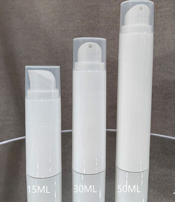 15ml 30ml 40ml 50ml بطری بی هوا برای لوازم آرایشی کرم بدن بطری پمپ بی هوا