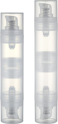 20ml 30ml پمپ لوشن کرم شفاف دو طرفه برای لوازم آرایشی