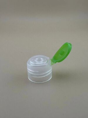 24/410 دو رنگ پلاستیکی Flip Top Cap برای بطری