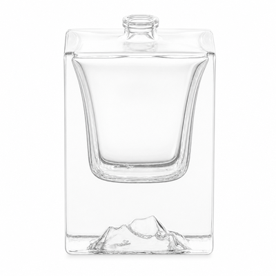 شیشه عطر خالی Super Clear Bottles 50ml با کیفیت بالا بطری عطر شیشه ای