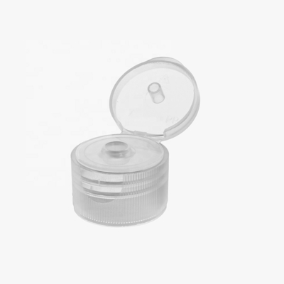 K902-1 درپوش پلاستیکی Flip Top ISO14001 غیر سمی شفاف 18/20/24/28mm