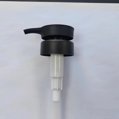 پمپ لوسیون پیچ مات مشکی K206-10 با قابلیت استفاده مجدد 4CC بدون نشت