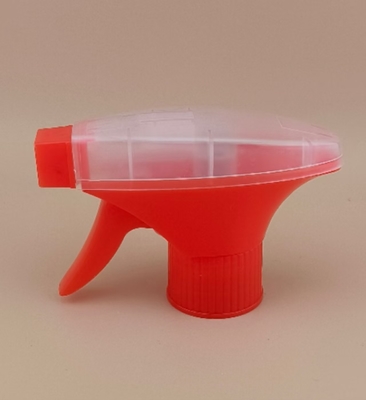 اسپری پمپ ماشه ای رنگ قرمز و شفاف K101-6 مواد پلاستیکی PP امکان CRC