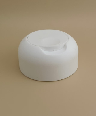 کلاهک سفید پلاستیکی صاف مات برای بطری های شامپو